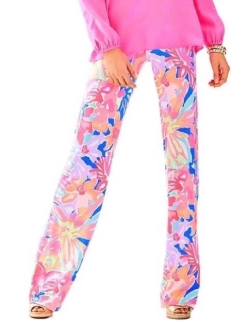 Lilly Pulitzer Georgia May Printed Palazzo Pants